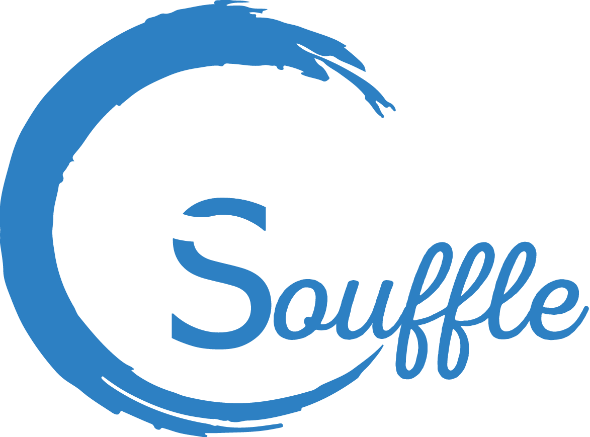 logo second souffle transaprent police blanche